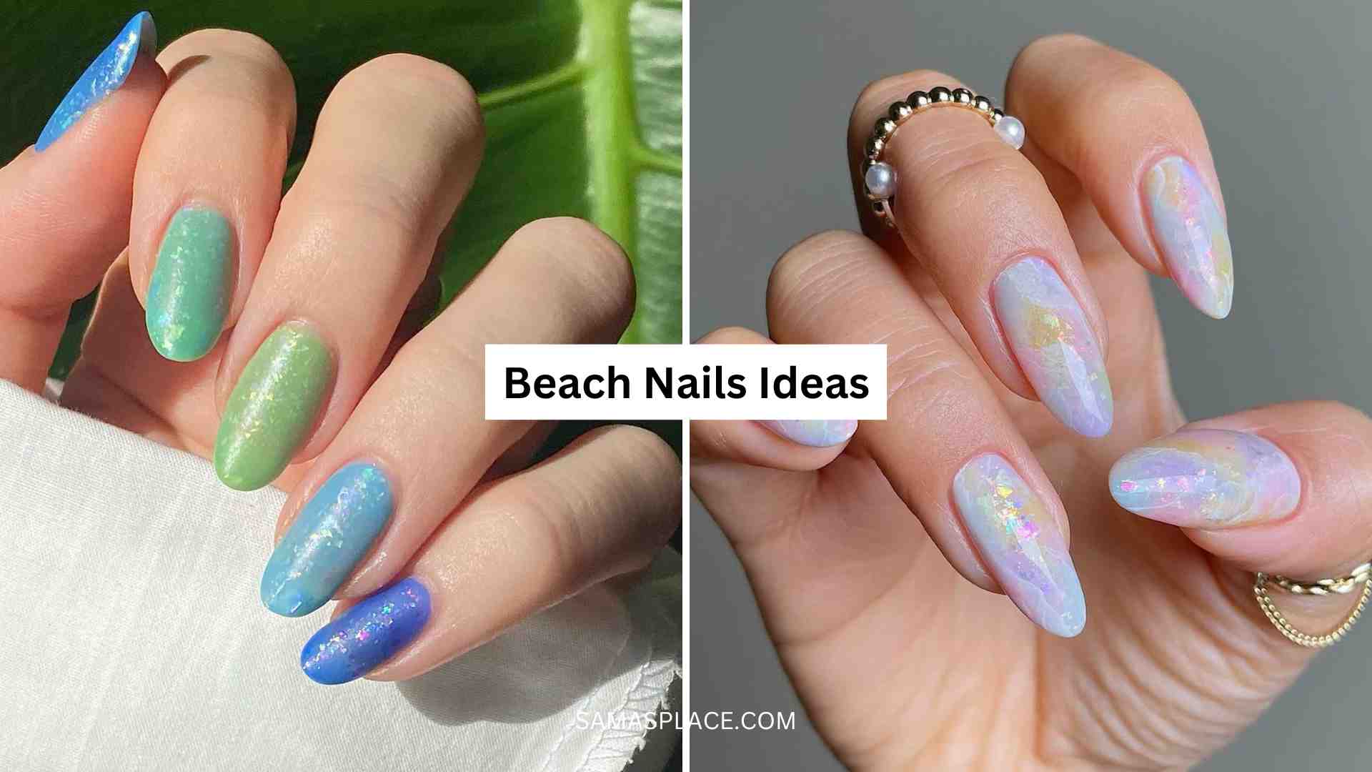 30+ Beach Nails Ideas in 2025