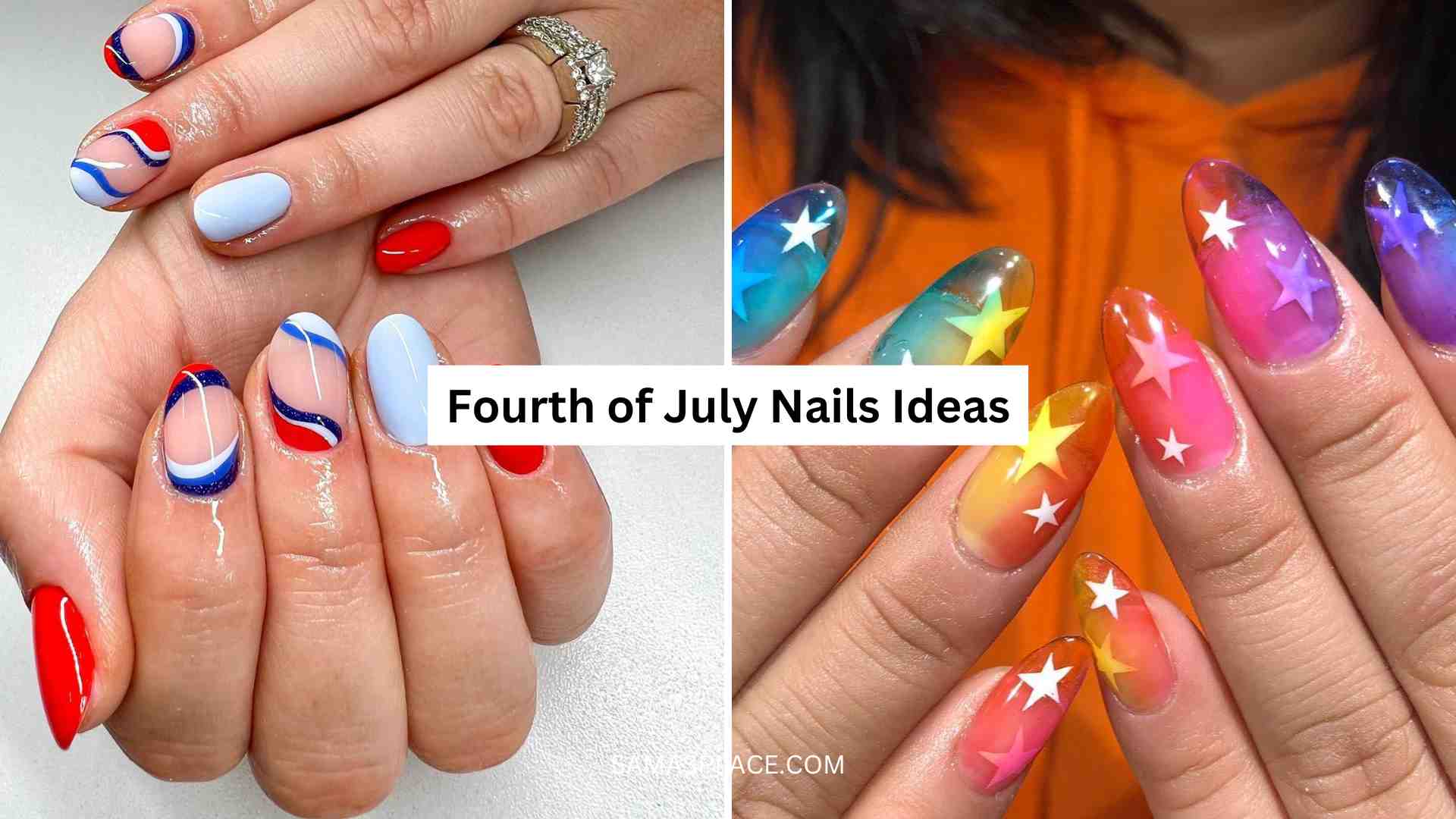 30+ Fourth of July Nails Ideas in 2025