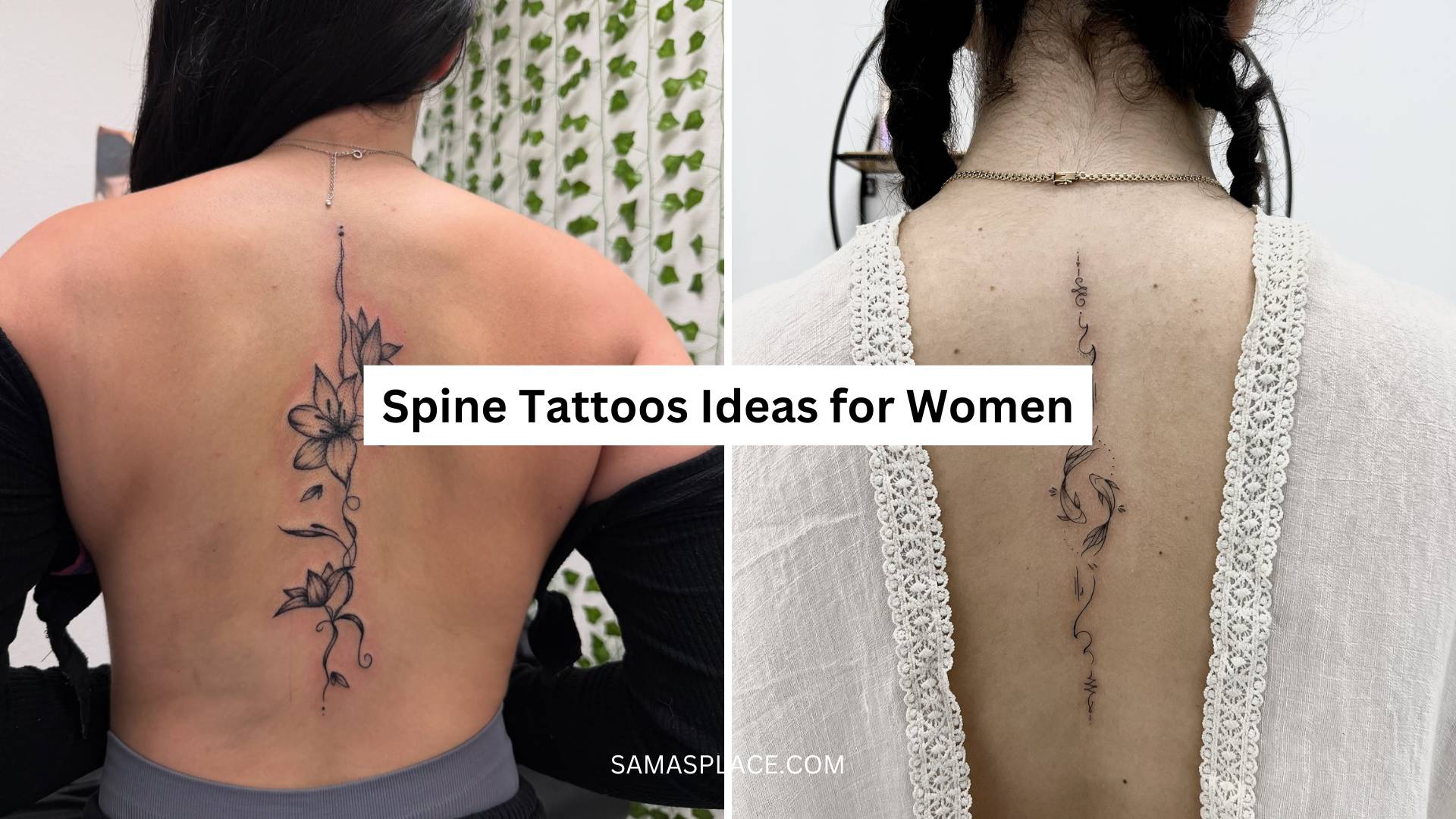 30+ Spine Tattoos Ideas for Women in 2025
