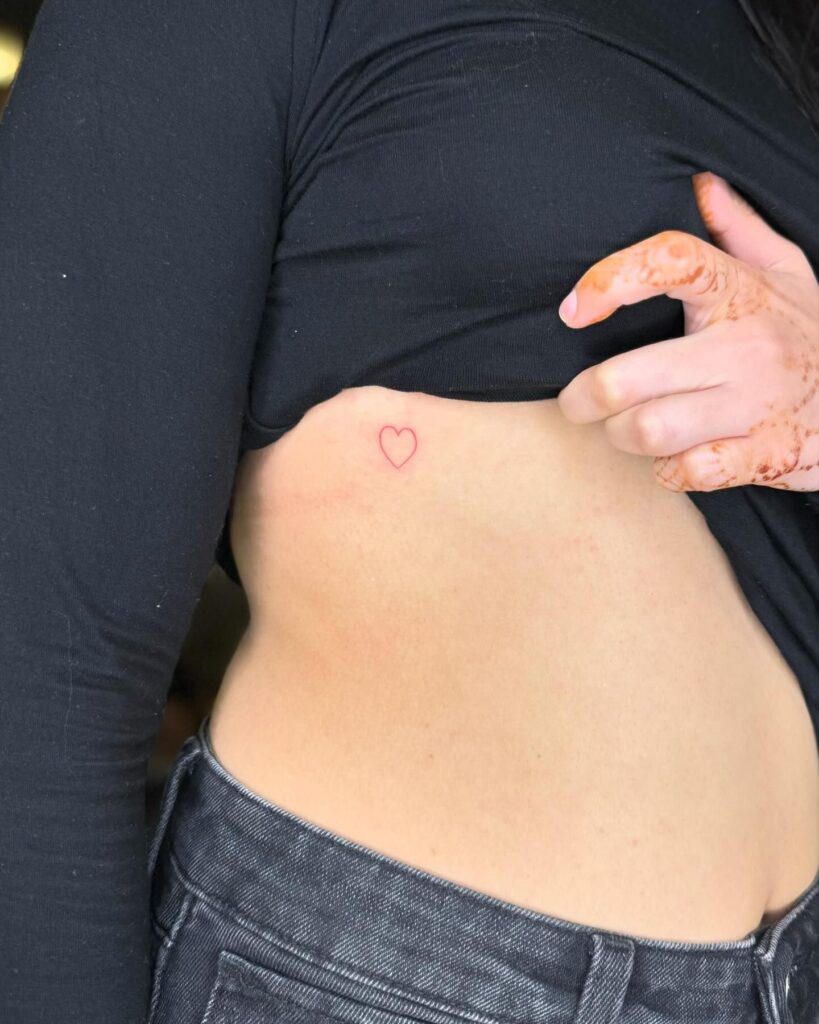 Purest Love: Tiny Heart Tattoo