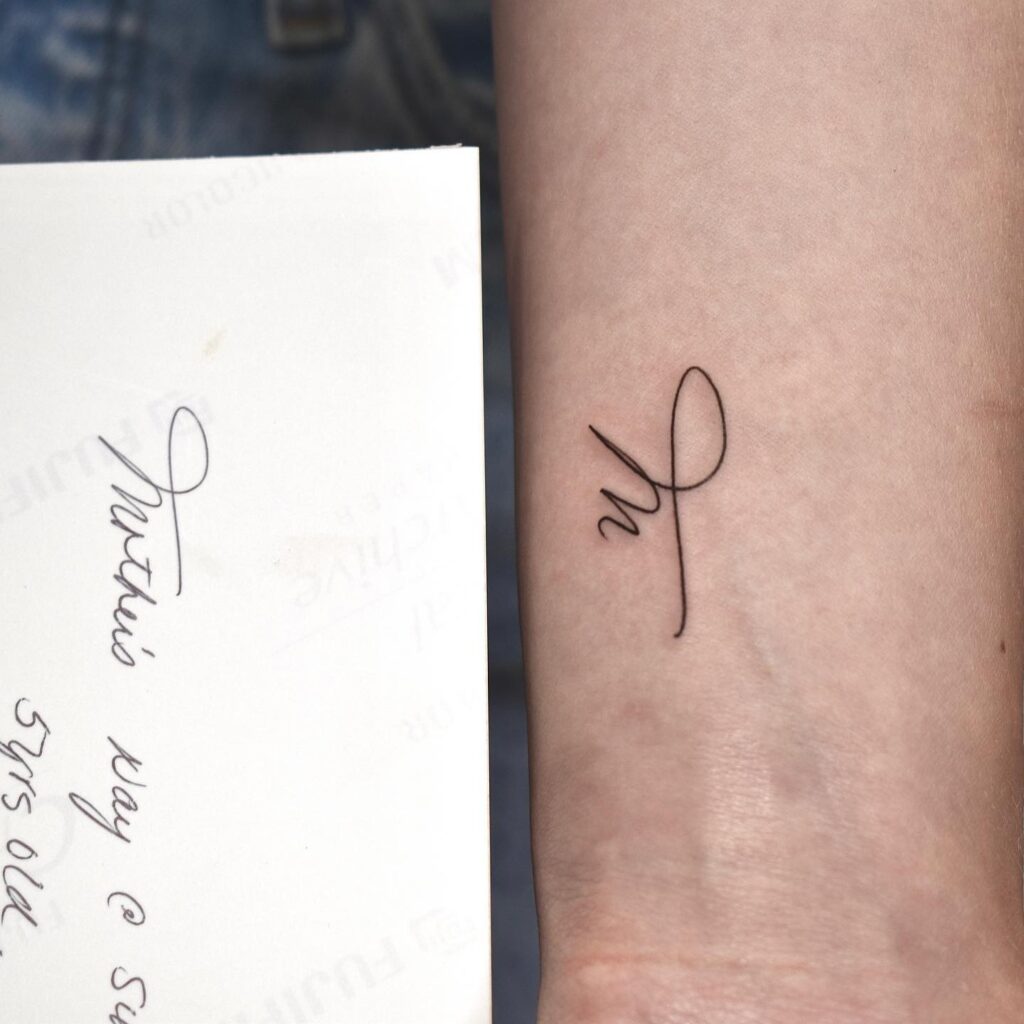 Signature Style Ankle Tattoo