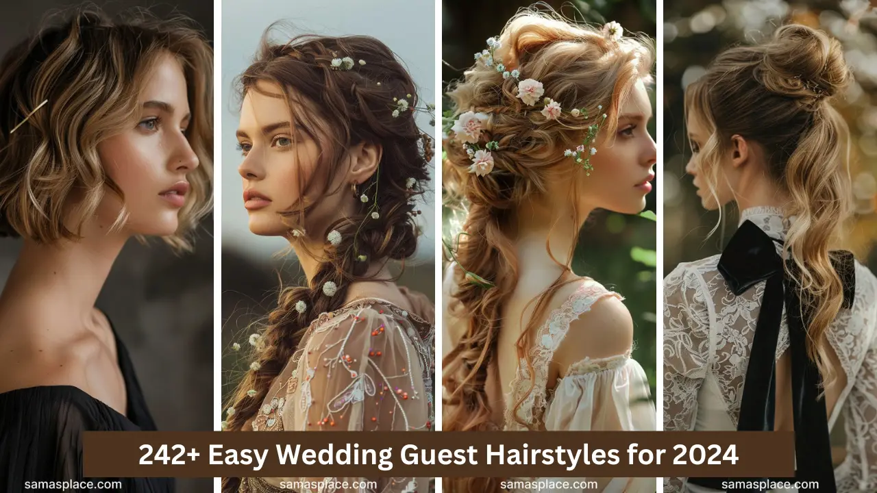 100+ Easy Wedding Guest Hairstyles for Every Type 2024