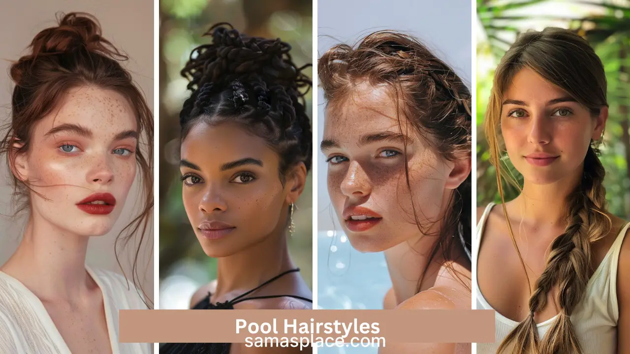 30+ Cute Pool Hairstyles for 2024: Stay Stylish and Cool