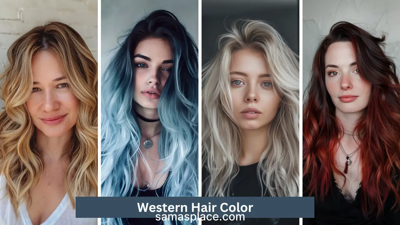 30+ Trendy Western Hair Colors for 2024