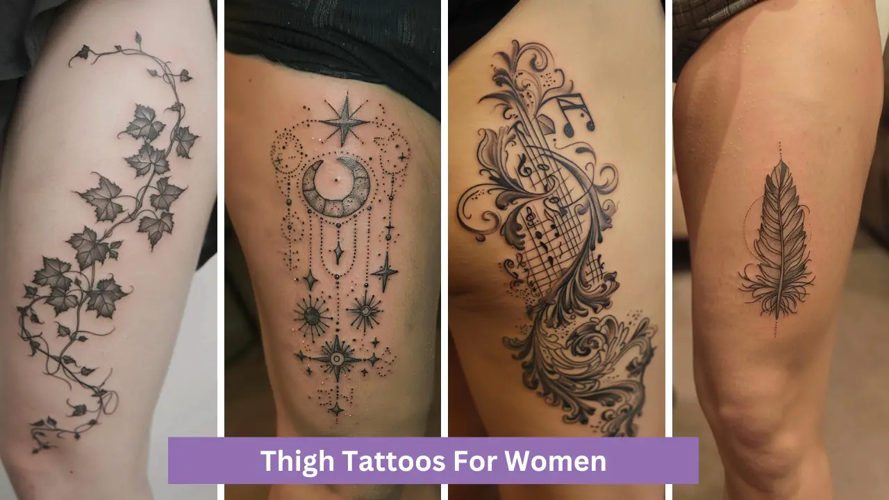 60+ Thigh Tattoos For Women For 2024