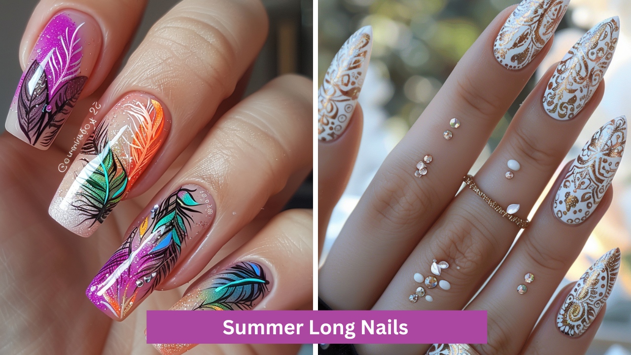 72 - Summer Long Nails