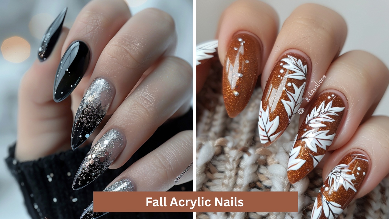 30+ Best Fall Acrylic Nails Ideas and Designs