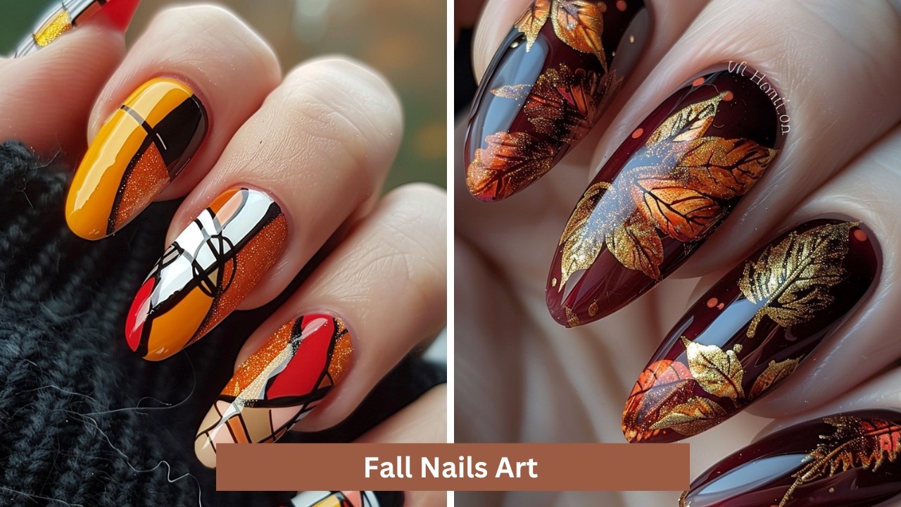 30+ Best Fall Nails Art Ideas and Designs