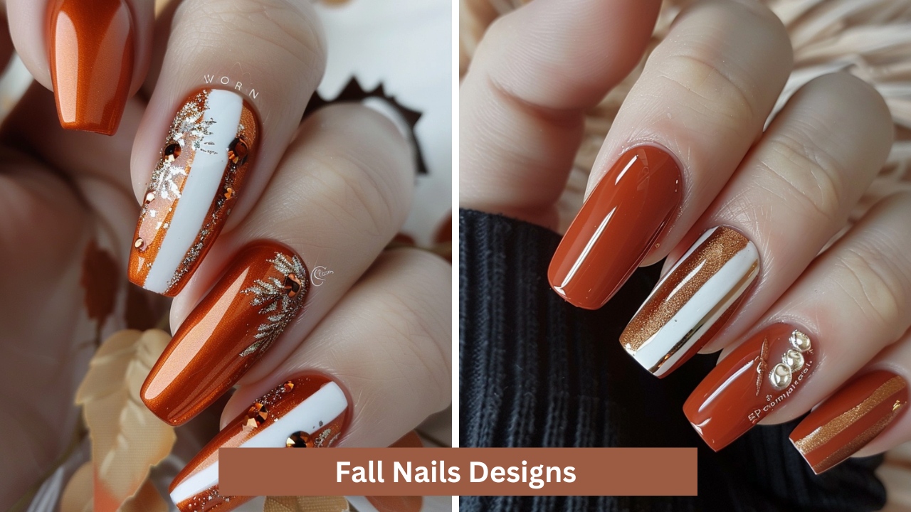 30+ Best Fall Nails Designs Ideas and Designs