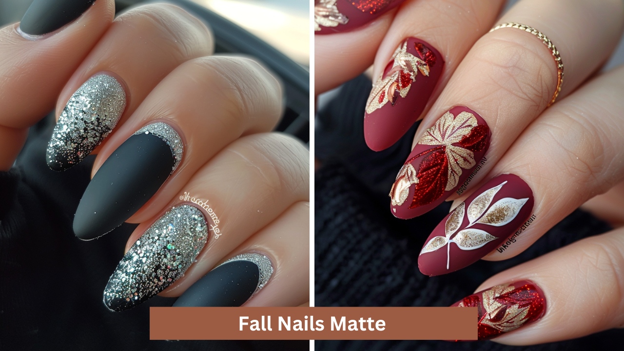 30+ Best Fall Nails Matte Ideas and Designs