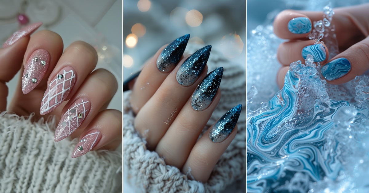 32+ Winter Nails Inspo Art ideas and Designs