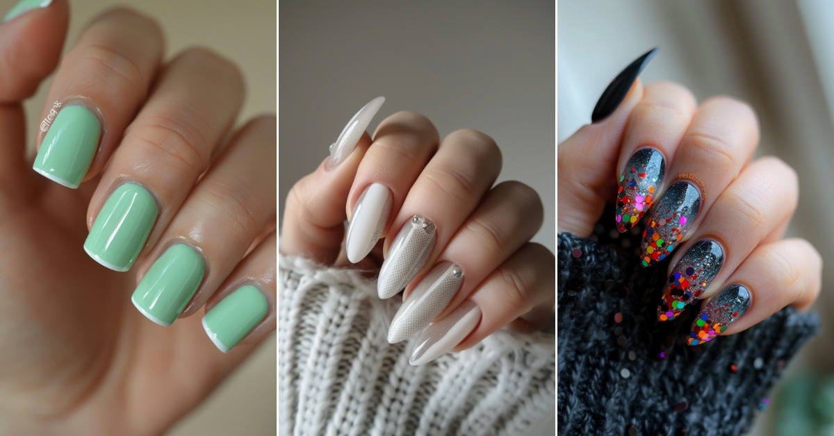 34+ Casual Winter Nails Art ideas and Designs