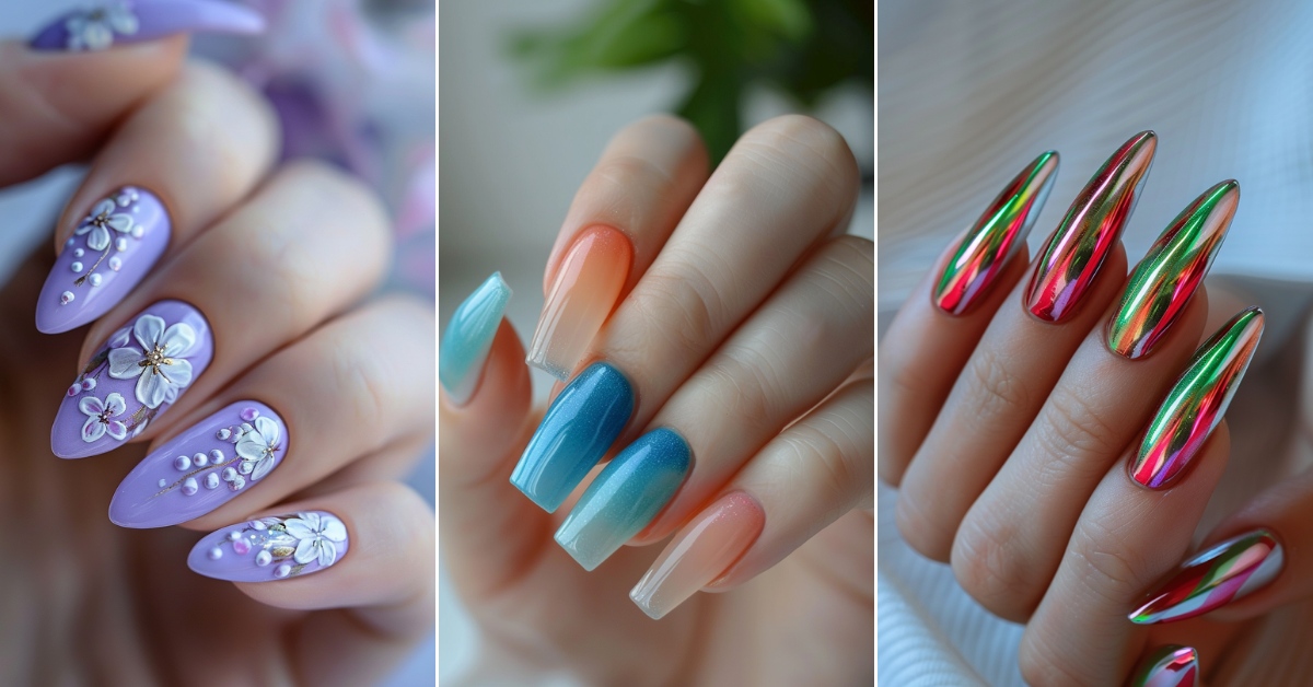 34+ End Winter Nails Art ideas and Designs