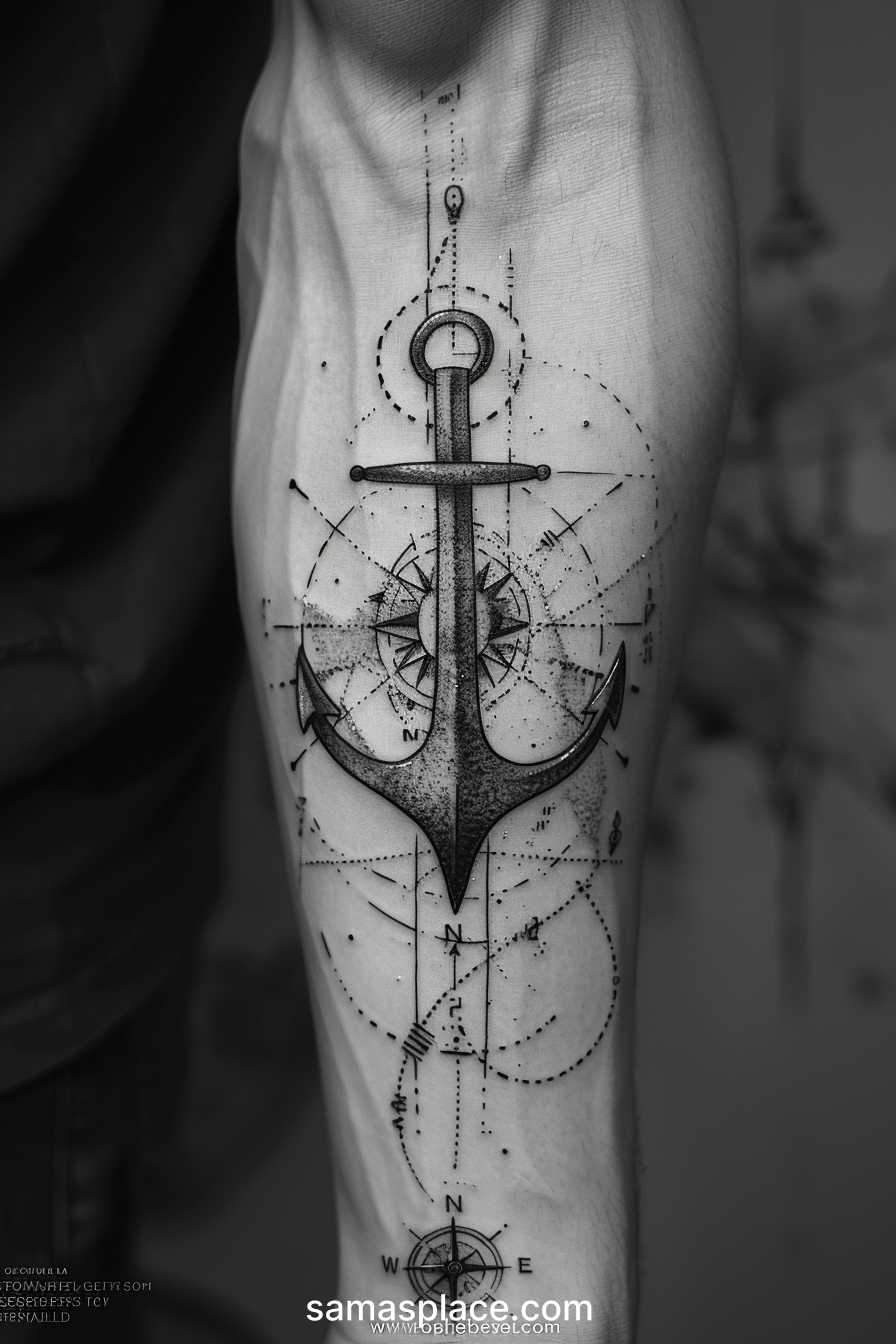 38+ Anchor Tattoo Ideas For Men - Top List in 2024