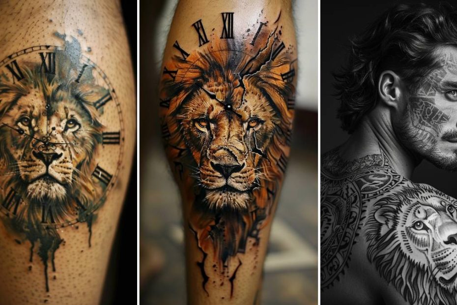 Lion Tattoo Ideas For Men