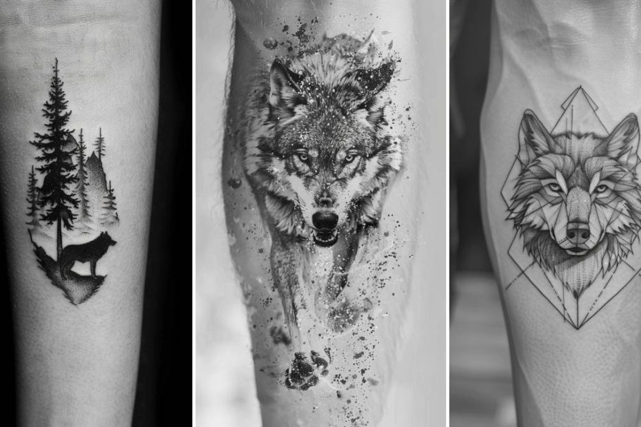 Wolf Tattoo Ideas For Men