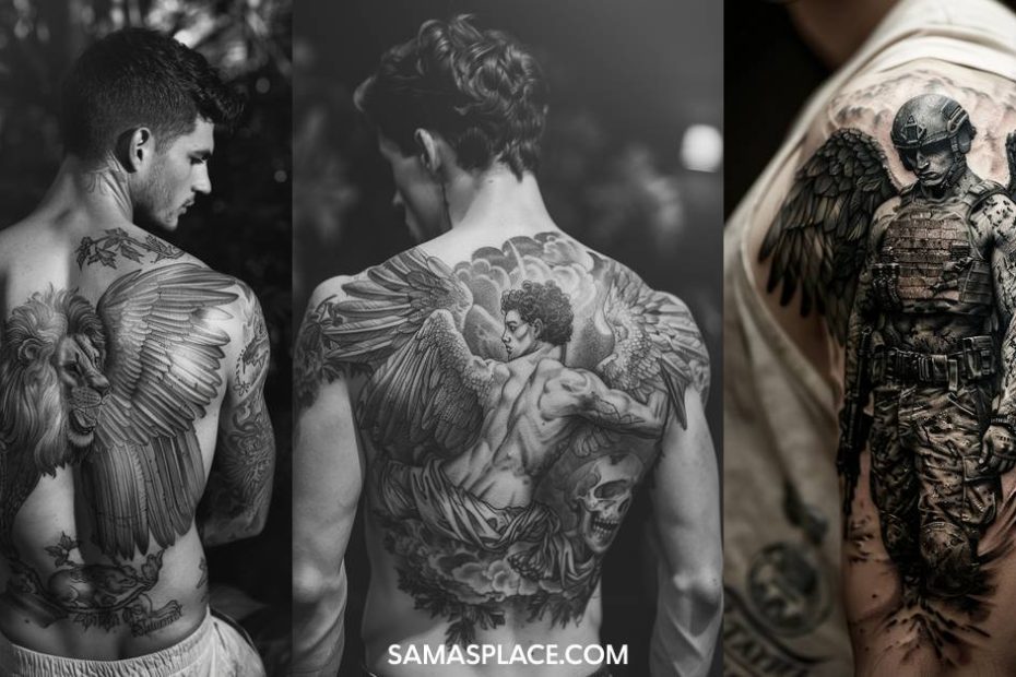 Angel Tattoo Ideas For Men