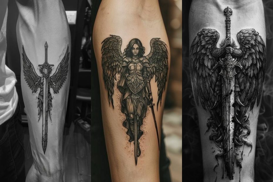 Angel Tattoo Ideas For Men Arm