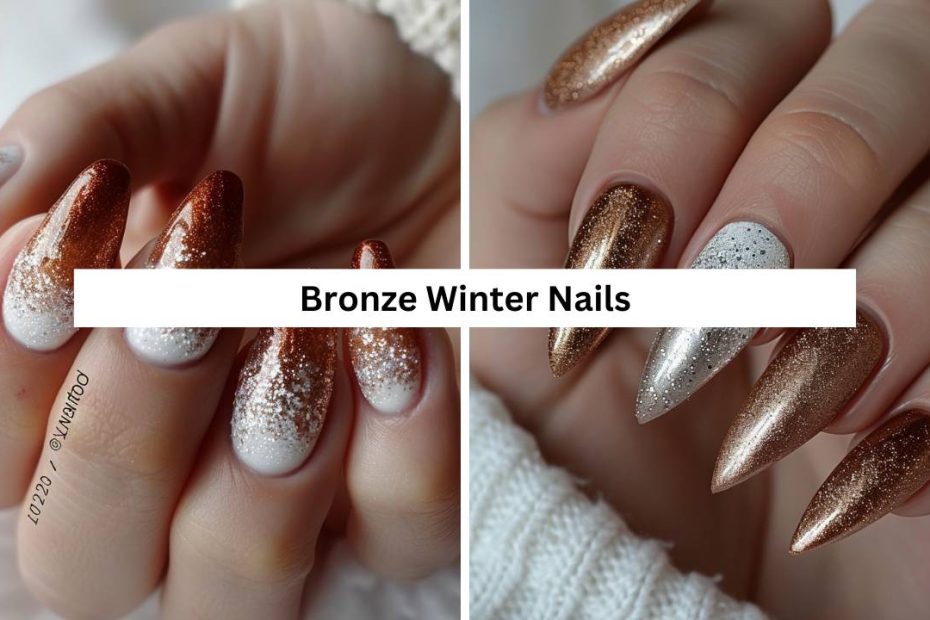 Bronze Winter Nails