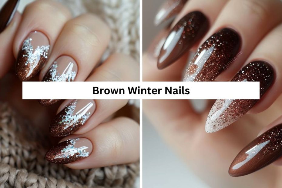 Brown Winter Nails