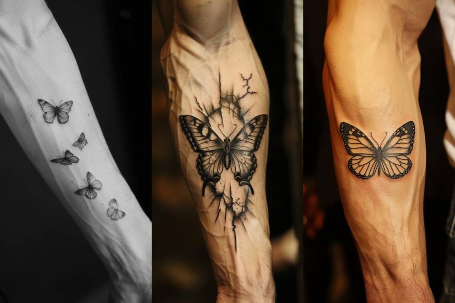 Butterfly Tattoo Ideas For Men Arm