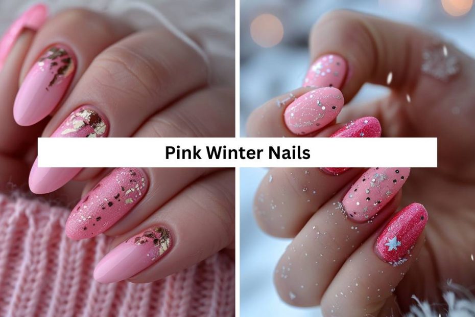 Pink Winter Nails