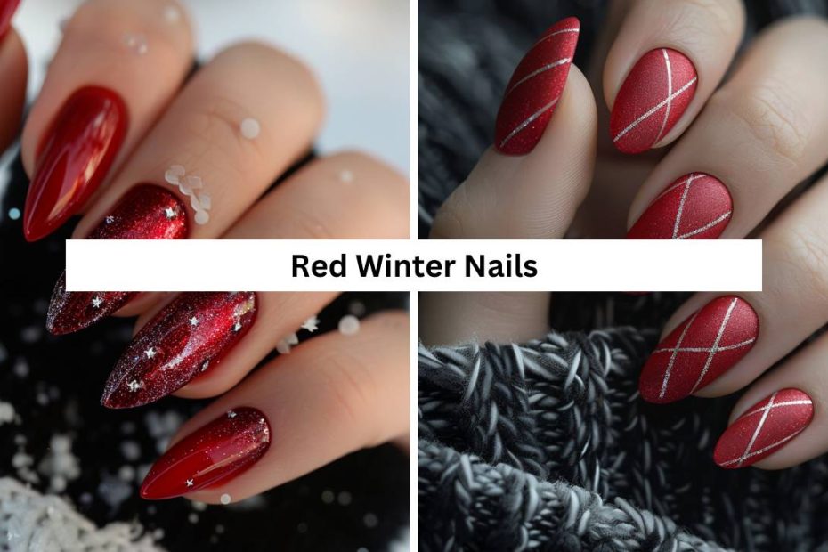 Red Winter Nails