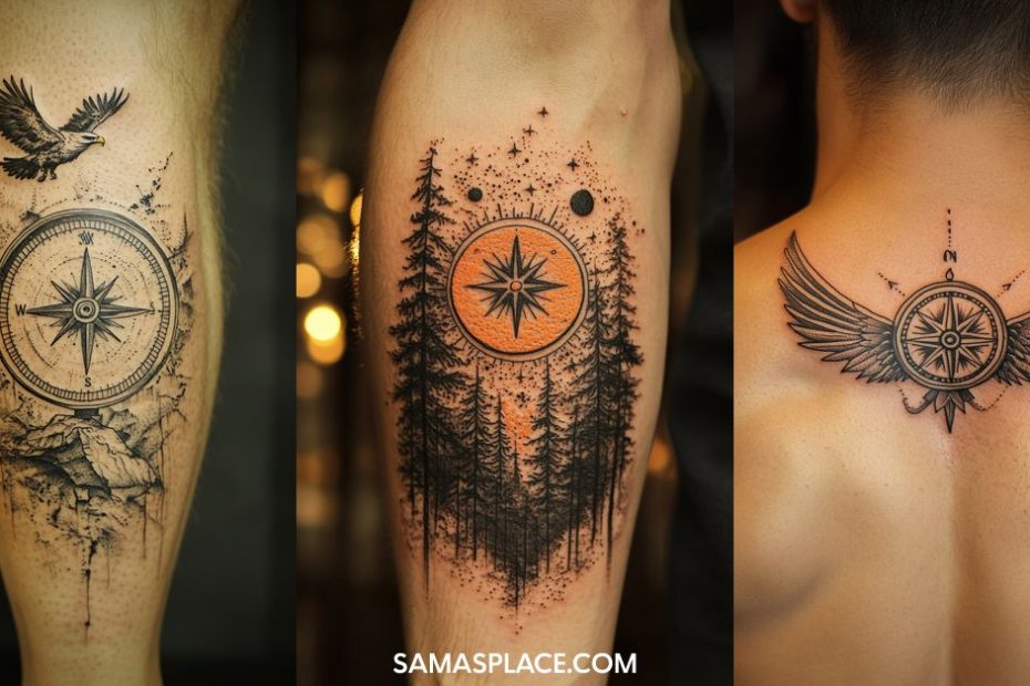 Compass Tattoo