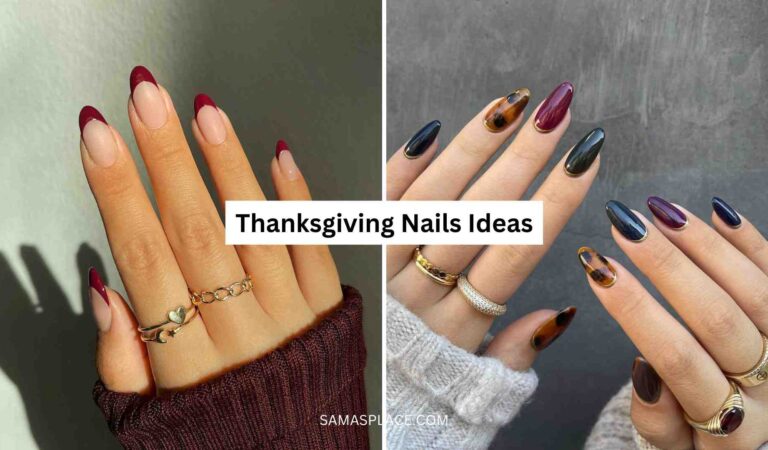 33+ Thanksgiving Nail Ideas